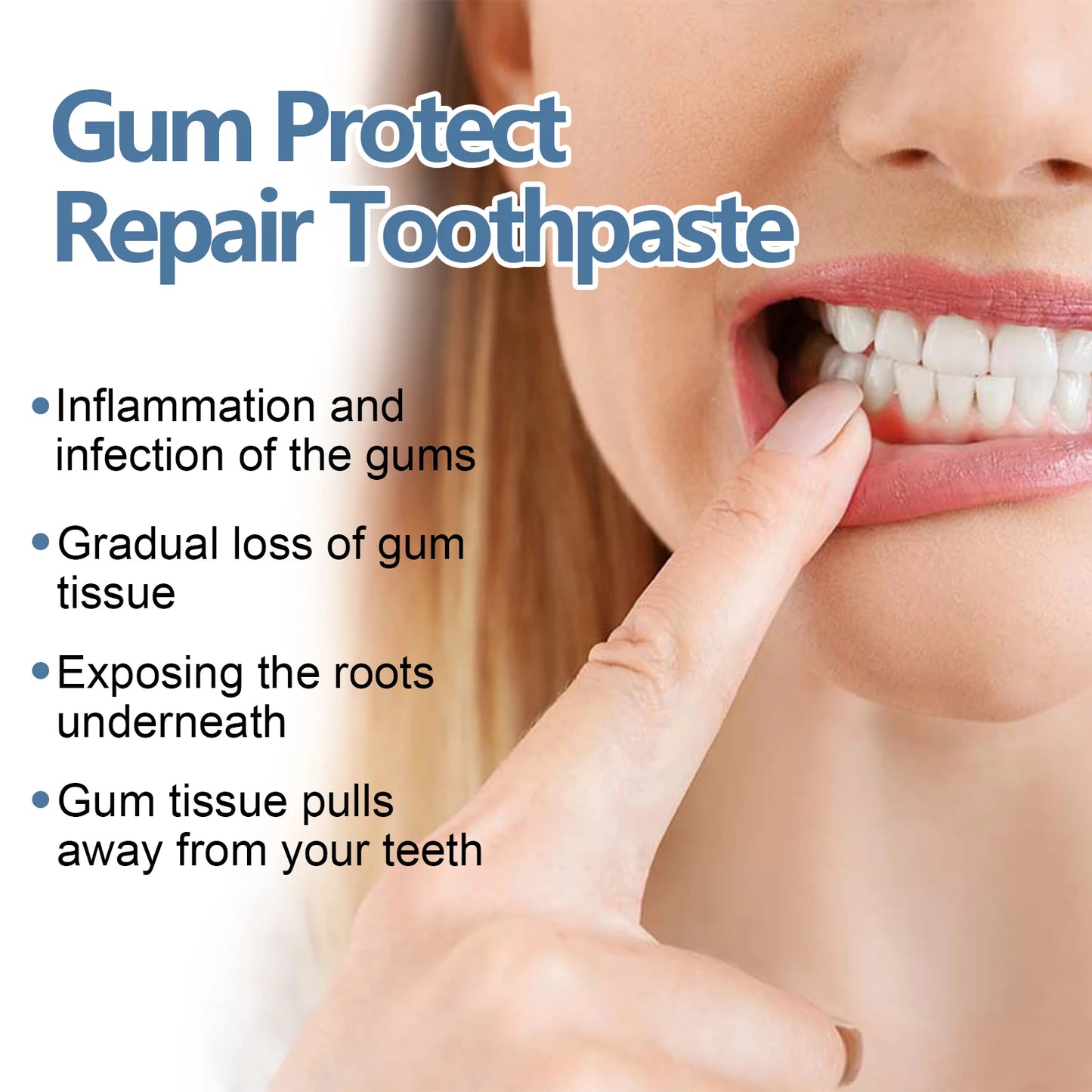 Dental Care Toothpaste Deep Cleaning Easily Removes Tooth Stains Teeth