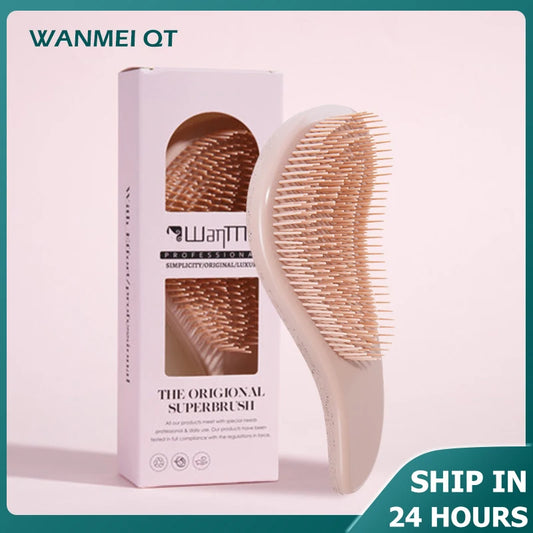 Magic Detangling Boxed Hair Comb Anti Static Hairdressing Comb Girls