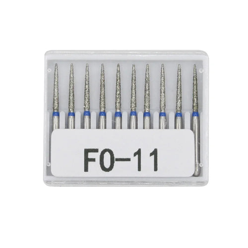 Dental Diamond Burs 10 pieces/set FG diameter drill bit 1.6mm