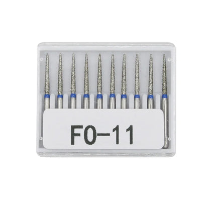 Dental Diamond Burs 10 pieces/set FG diameter drill bit 1.6mm