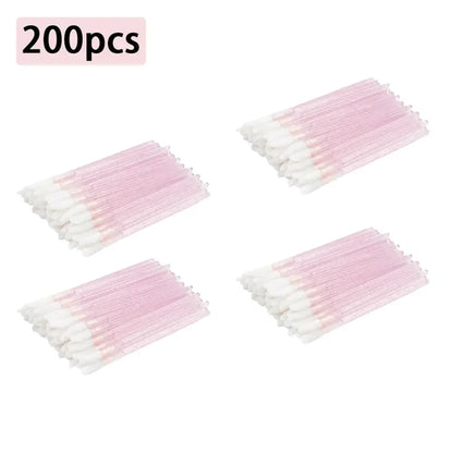 200/300/500Pcs Disposable Lip Lint Free Applicators Lipstick Testers