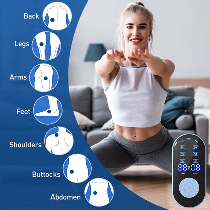 Electric Professional Muscle Stimulator Physiotherapy 6/9/18/36 Modes