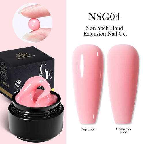 BORN PRETTY 15ml Non Stick Hand Extension Gel Nail Polish Carving