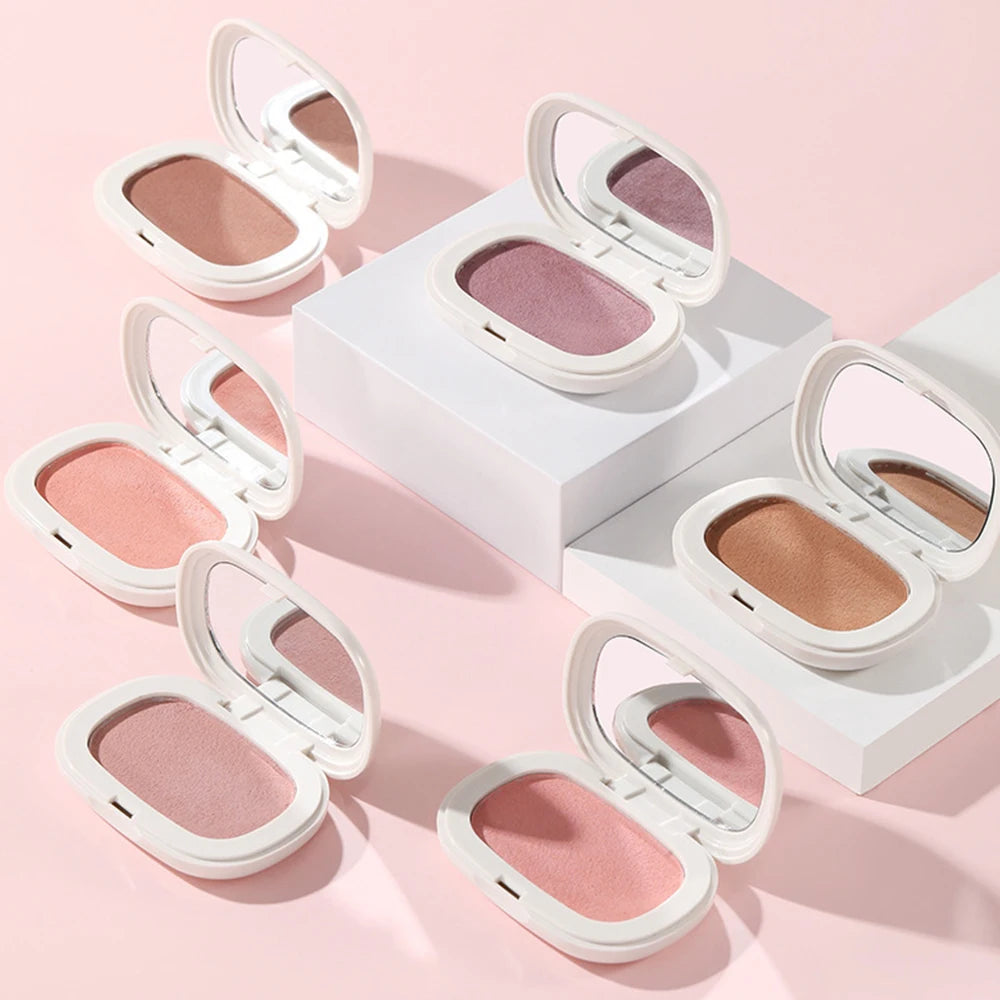 Single Color Blush Silky Texture High Color Rendering No Powder