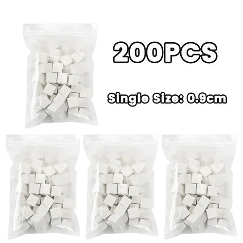 Mini Square Nail Art Sponge with 4 Claws Nail Sponge Metal Grabber Set
