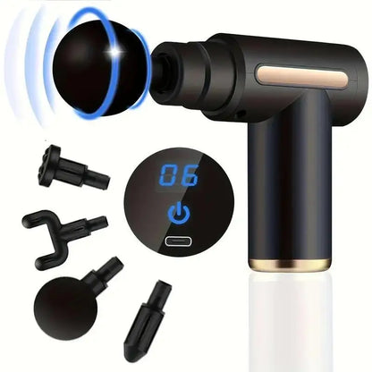 Mini Muscle Massage Gun Portable Deep Handheld Percussion Massager for