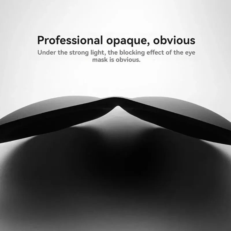 3D Non-Marking Three-Dimensional Eye Mask Without Nose Simple Solid