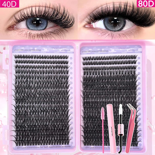 720/200pcs eyelash Extension Kit Fluffy Eyelash Extension kit with