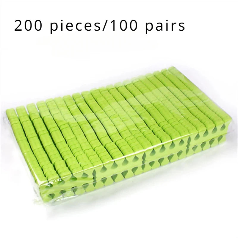 100,200pcs/Pack Nail Art Toe Separators Fingers Foots Sponge Soft UV