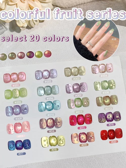 WS 1-24Pcs Internet Celebrity Bestseller Lanxinghe Series Cat Eye Glue
