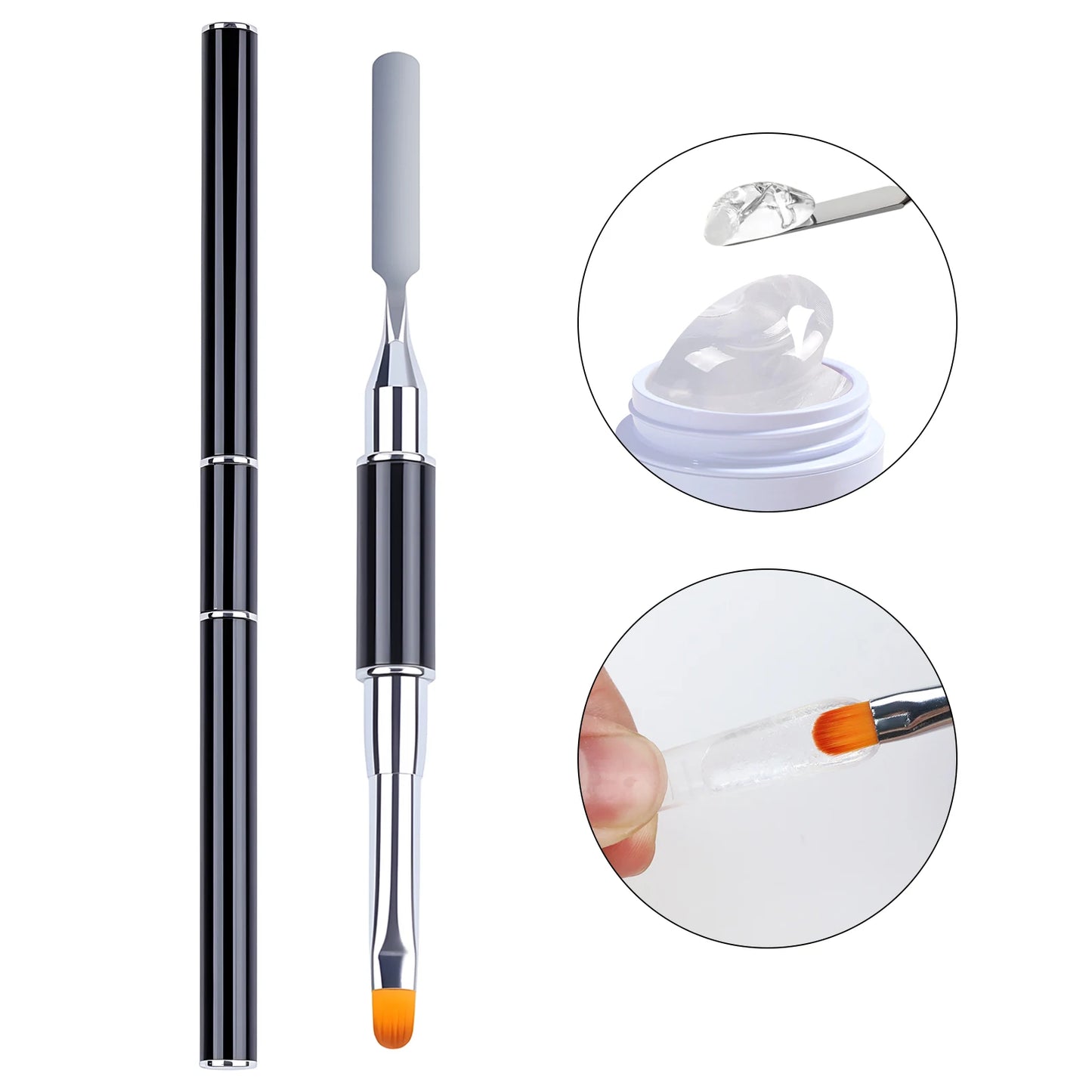 7pcs15ml Nail Extension Gel Set Solid Nail Extension Gel Non-Stick 3d
