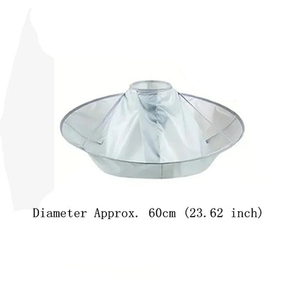 1pc Hair Cutting Cloak Umbrella Design Cover, Suitable For Salon