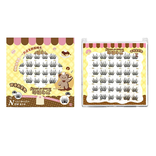Self-Adhesive No-glue Eyelashes Ultra-thin Sheet Series False