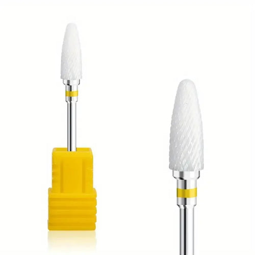 1Pcs Ceramic Milling Cutter Nail Drill Bits Electric Manicure Drills