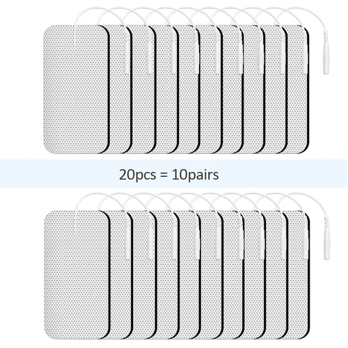 Physiotherapy Tens Electrode Pads Conductive Gel Therapeutic Pulse