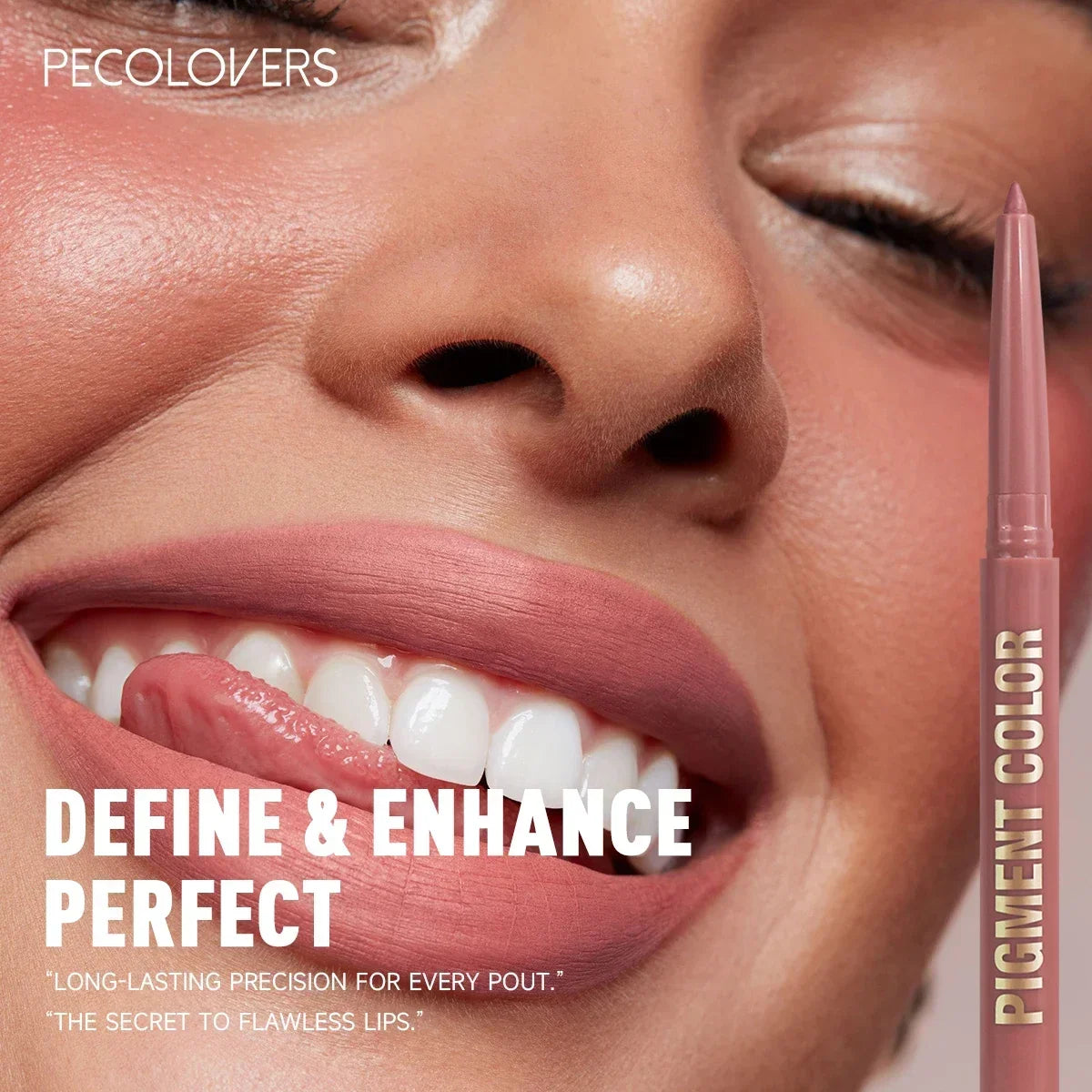 1PC Matte Lip Liner Pen - Long-Lasting, Waterproof, Easy Glide,