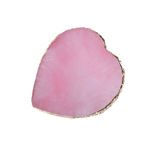 Natural Resin Stone Luxury Nail Art Palette Mix Color Drawing Pallet