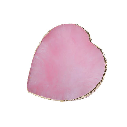 Natural Resin Stone Luxury Nail Art Palette Mix Color Drawing Pallet