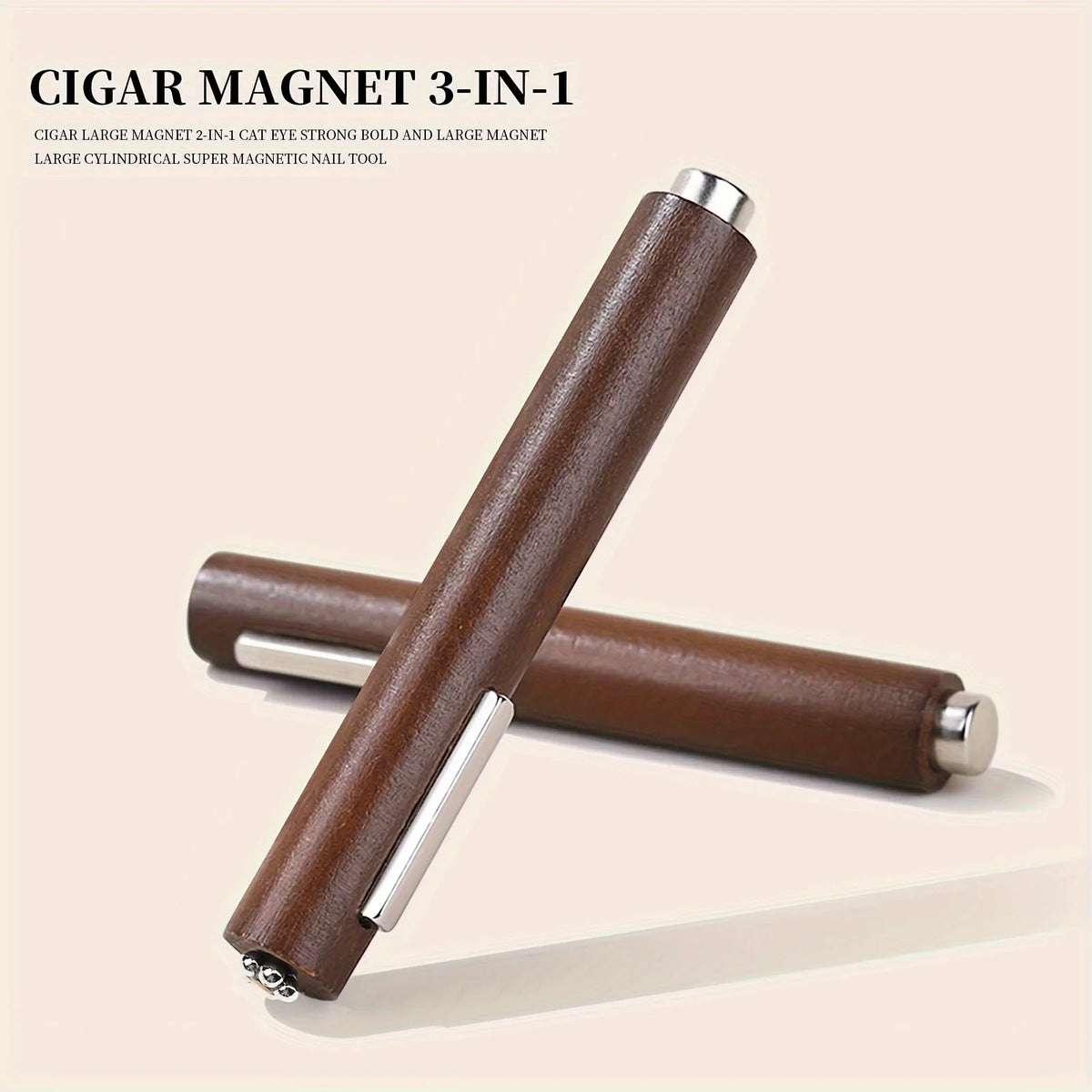 YIKOOLIN 3 IN 1 Multi-function Cat Eye Magnet For Nail Art Design