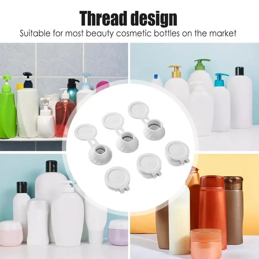 Bottle Emptying Caps, 3/6pcs Adapters Transfer Connector, 3 Sizes