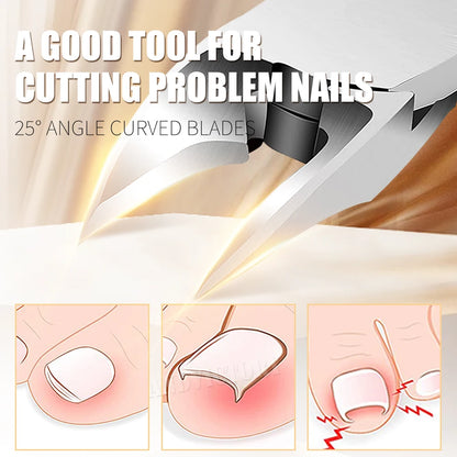 1Pcs Professional Material Toe Nail Clipper For Ingrown Thick Toenails