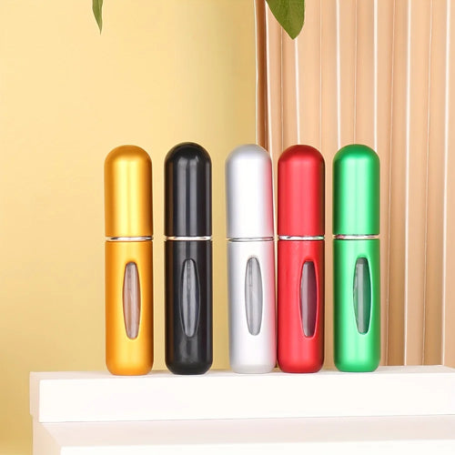 5 portable perfume spray bottles to refill at any time - never run out