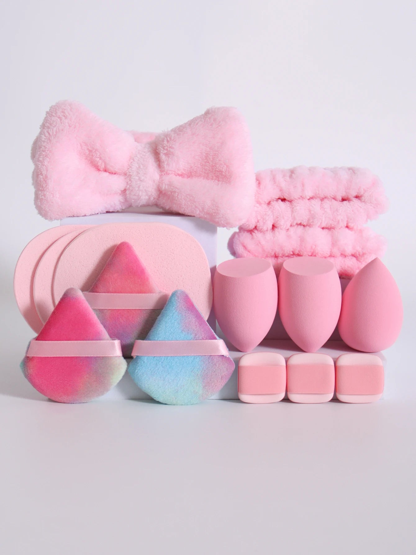 15 件套 Cosmetic Puff Makeup Sponge Blender Beauty Egg Foundation