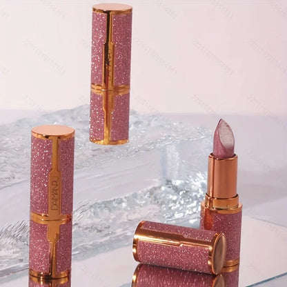 Rose smoke powder, bright starry sky, glossy velvet texture, durable,