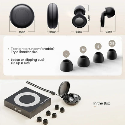 1set Ear Plugs for Sleeping,Sleep aid,Noise Reduction Super Soft
