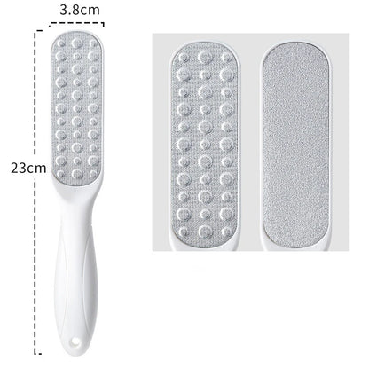 1pc Stainless Steel Foot File Double-Sided Foot Rasp Callus Remover