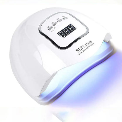 SUNX5Max 150W UV LED Nail Lamp For Fast Drying Gel Nail Phototherapy