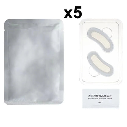 Hyaluronic Acid Microneedle Eye Patches Mask For Anti Aging Dark