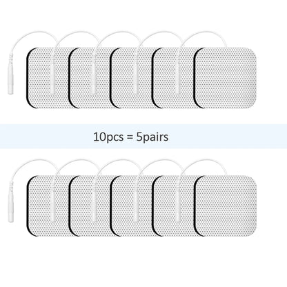 Physiotherapy Tens Electrode Pads Conductive Gel Therapeutic Pulse