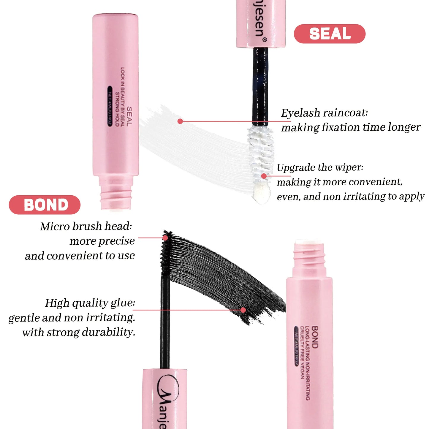 DIY Lash Extension Kit Lash Bond and Seal Remover Tweezers Makeup Set