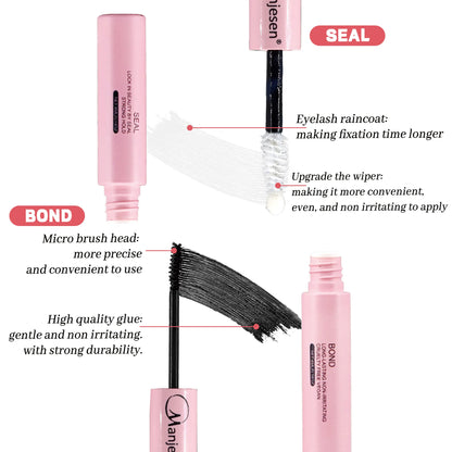 DIY Lash Extension Kit Lash Bond and Seal Remover Tweezers Makeup Set