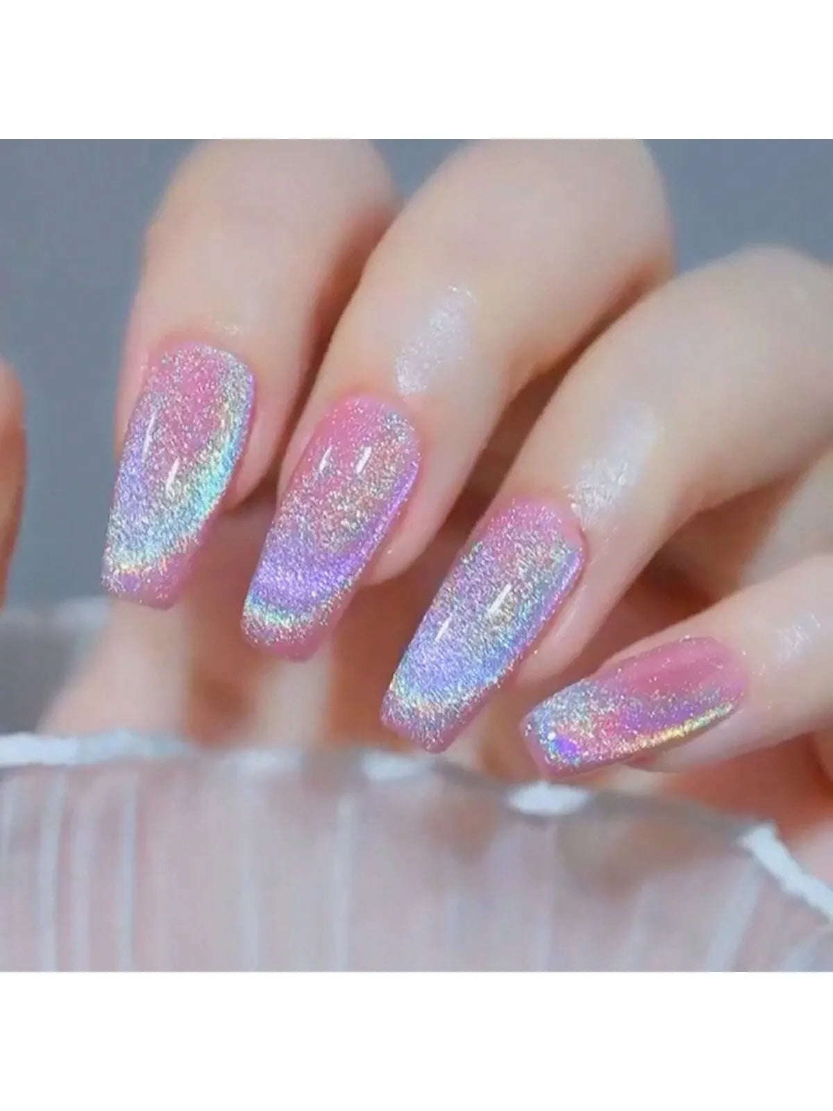 15ML Rainbow Cat Eye Nail Polish Gel Phototherapeutic Gel Soak Off