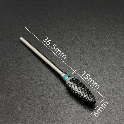 Ceramic Carbide Nail Drill Bit Rotate Burr Milling Nail Cutter Bits