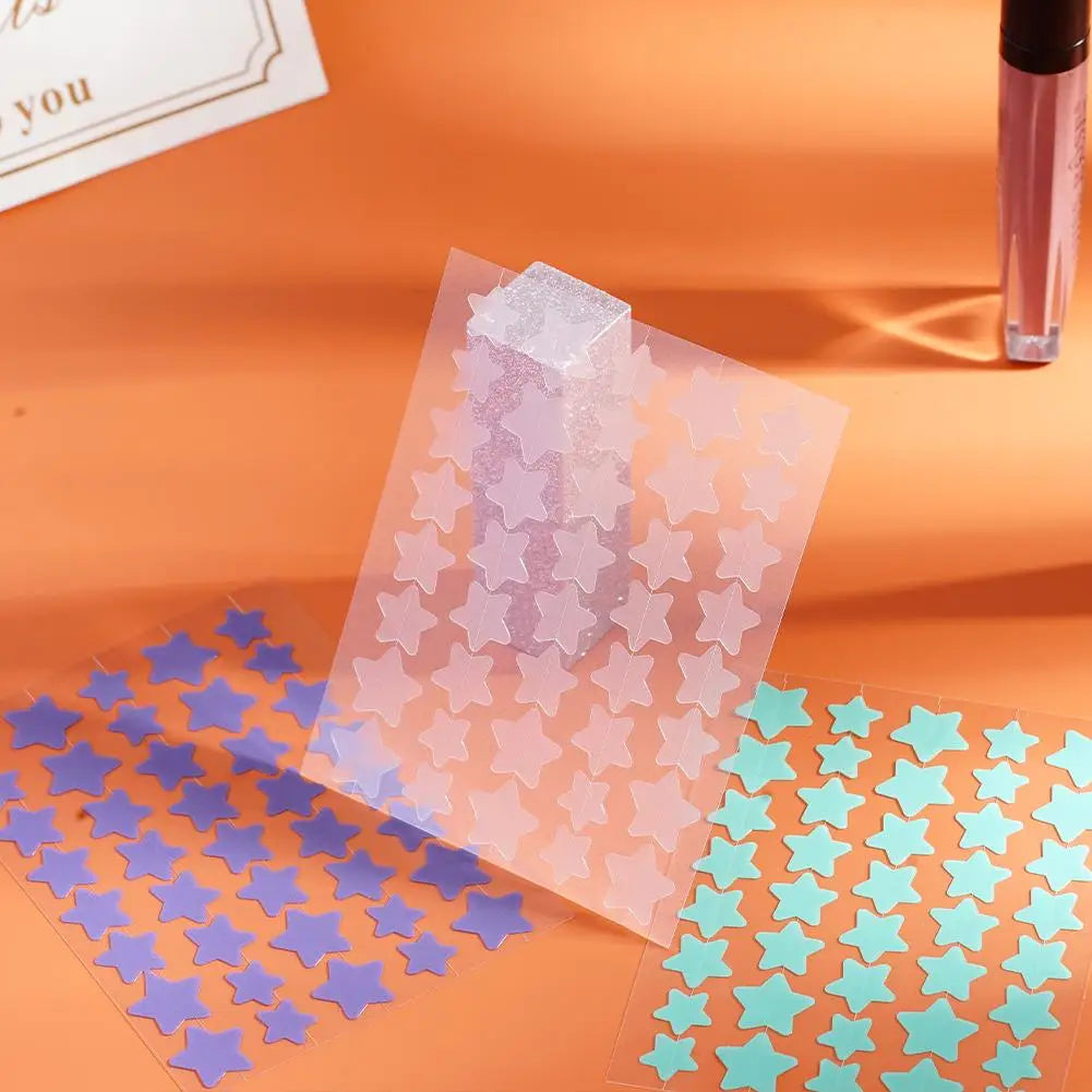 40pcs Colorful PE Pimple Patches Cute Star Shaped Pimple Cover Sticker