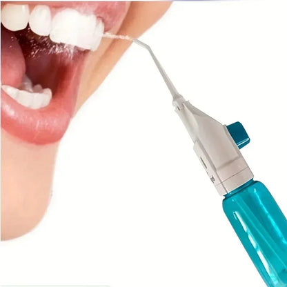 1PC Portable High-Pressure Oral Irrigator Manual Water Flosser