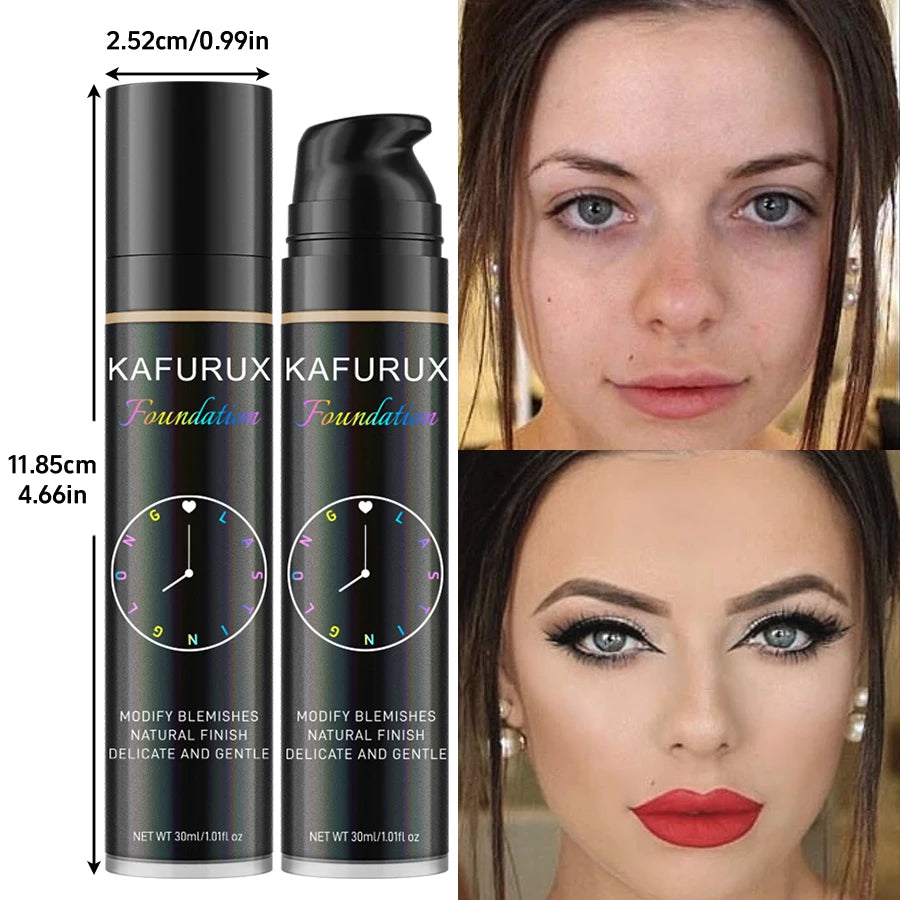8 colors Liquid Foundation Effective Concealer Waterproof