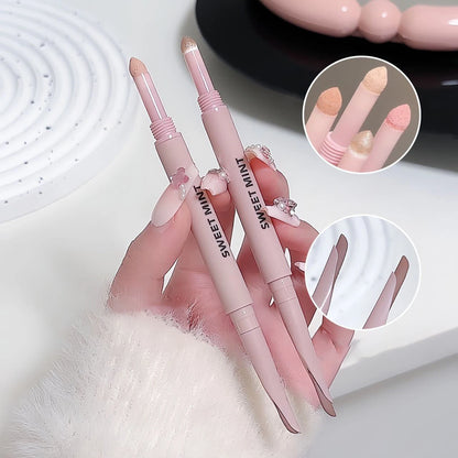 Sweetmint Meniscus Double-ended Silkworm Eyeliner Shadow Highlight