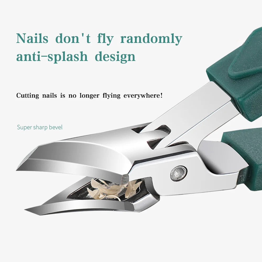 New pointed-nose, beveled, original large-opening nail clippers,