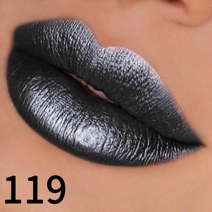 19 colors glitter lipstick hydrating red pink sparkling shine lip