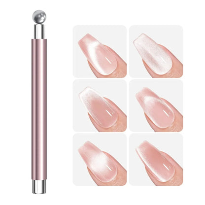 27pcs Cat Eye Magnet Cube for Nails Strong Magnetic Square Stick 9D/5D