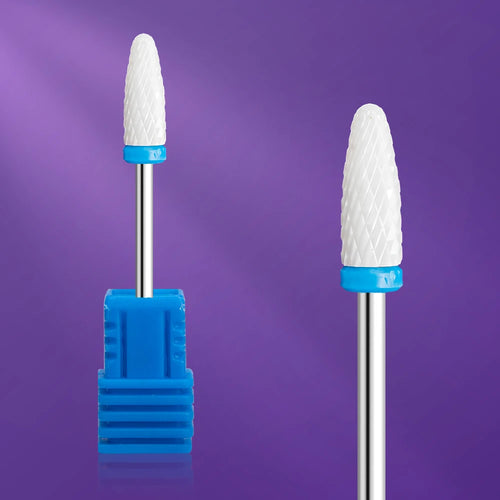 Ceramic Tungsten Carbide Nail Drill Bit Rotate Burr Milling Nail