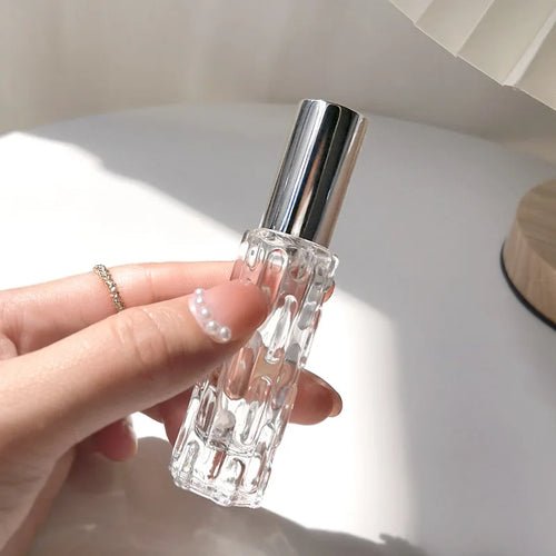 1pc 10ml Glass Portable Refillable Perfume Bottle Cosmetic Container