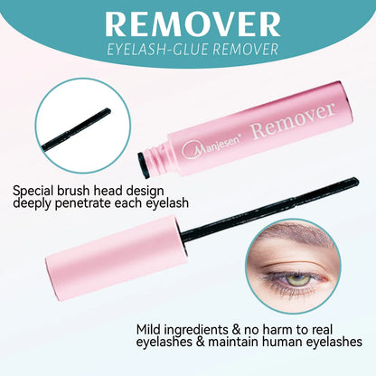 DIY Lash Extension Kit Lash Bond and Seal Remover Tweezers Makeup Set