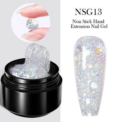 BORN PRETTY 15ml Clear Non Stick Hand Extension Gel Nail Polish for 3D