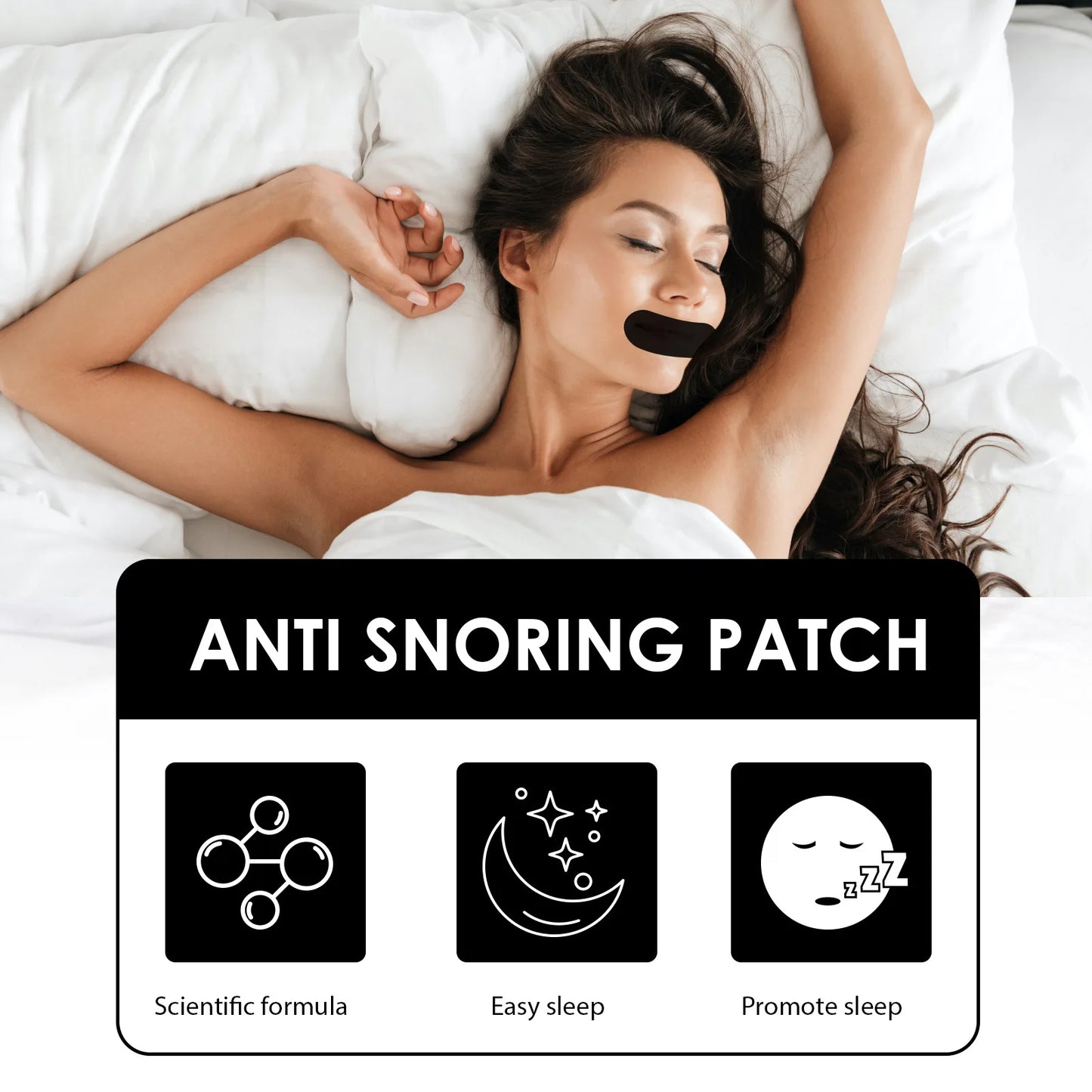 Anti Snoring Sticker Promote Better Sleep Improve Mouth Breathing