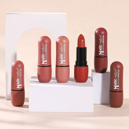 Matte Lipstick Long-Lasting Waterproof Classic High Pigment Velvet